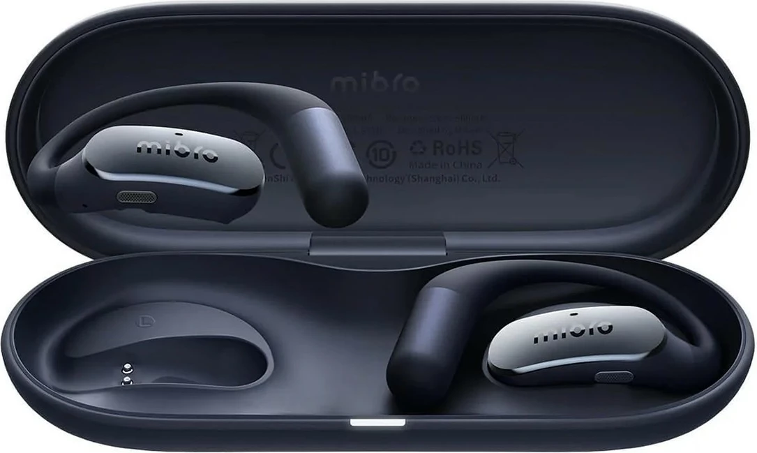 Open-ear slušalke Mibro OpenEar Pro Bluetooth 5.4, mikrofon, IPX4, 7 h + polnilna škatla 500 mAh, modre