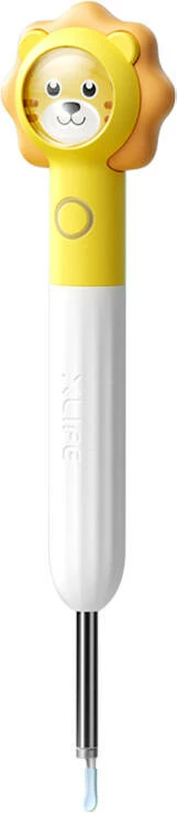 Vizualni otoskop z 8 MP kamero, Wi‑Fi, rumene barve, komplet z dodatki Xlife Q3