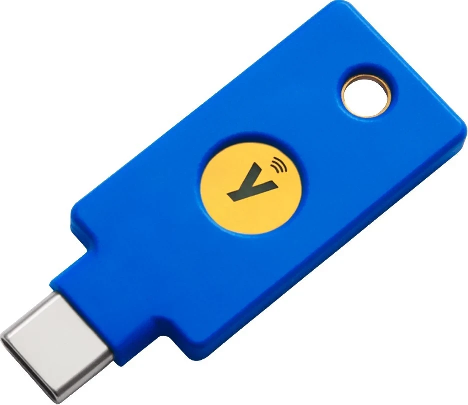 Varnostni ključ C NFC, Yubico, moder