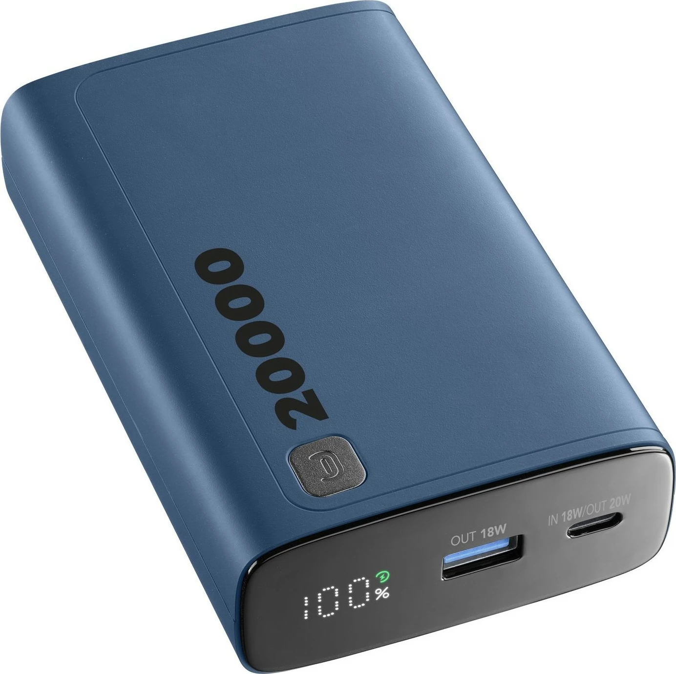 Powerbank 20000 mAh, Power Delivery, modra - Cellularline
