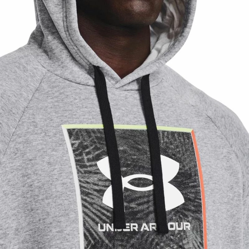 Duks Rival Flc Graphic, Under Armour, siv