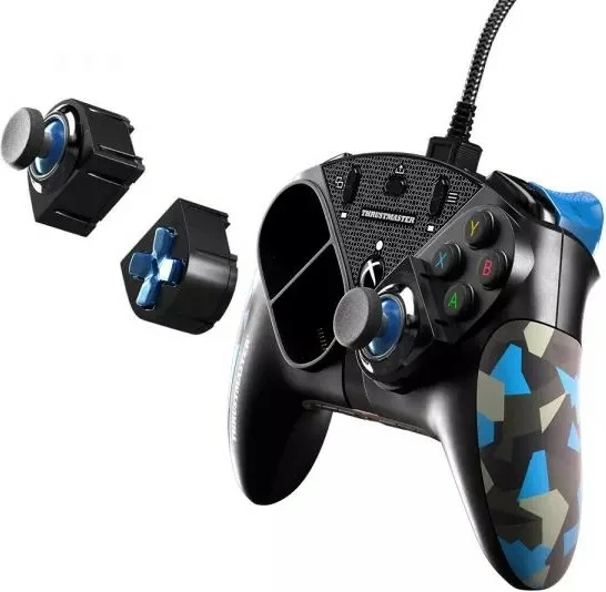 Komplet nadomestnih delov za krmilnik Thrustmaster eSwap X Pro, Xbox/PC, črno/modro/belo