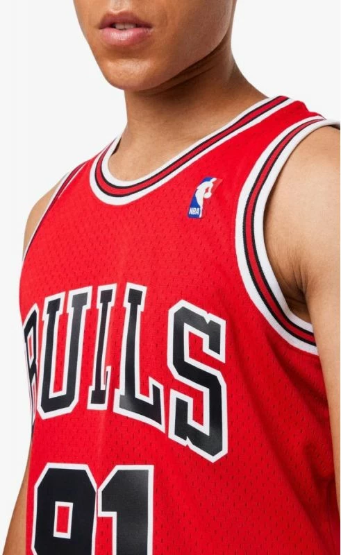 Majica za moške Mitchell & Ness, rdeča