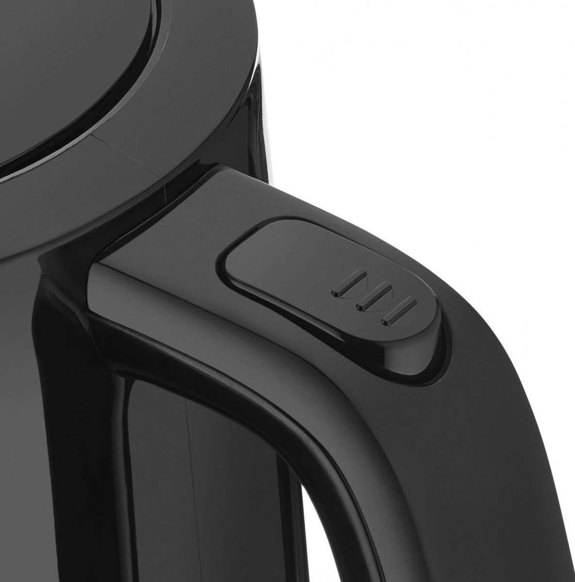 Električni ibrik 1,7 L, 2200 W, črn — Amica KF1014