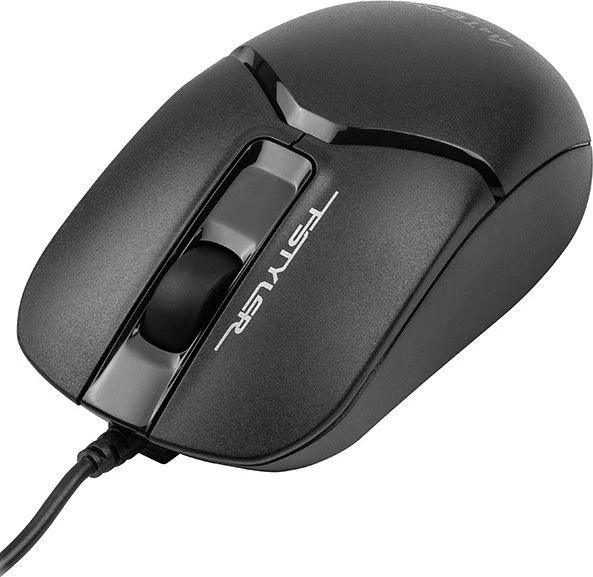 Žična miška A4-Tech FSTYLER FM12S, 1200 DPI, črna