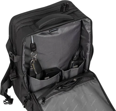 Nahrbtnik Natec Camel Pro, 17,3 in, 3 predelki, črn