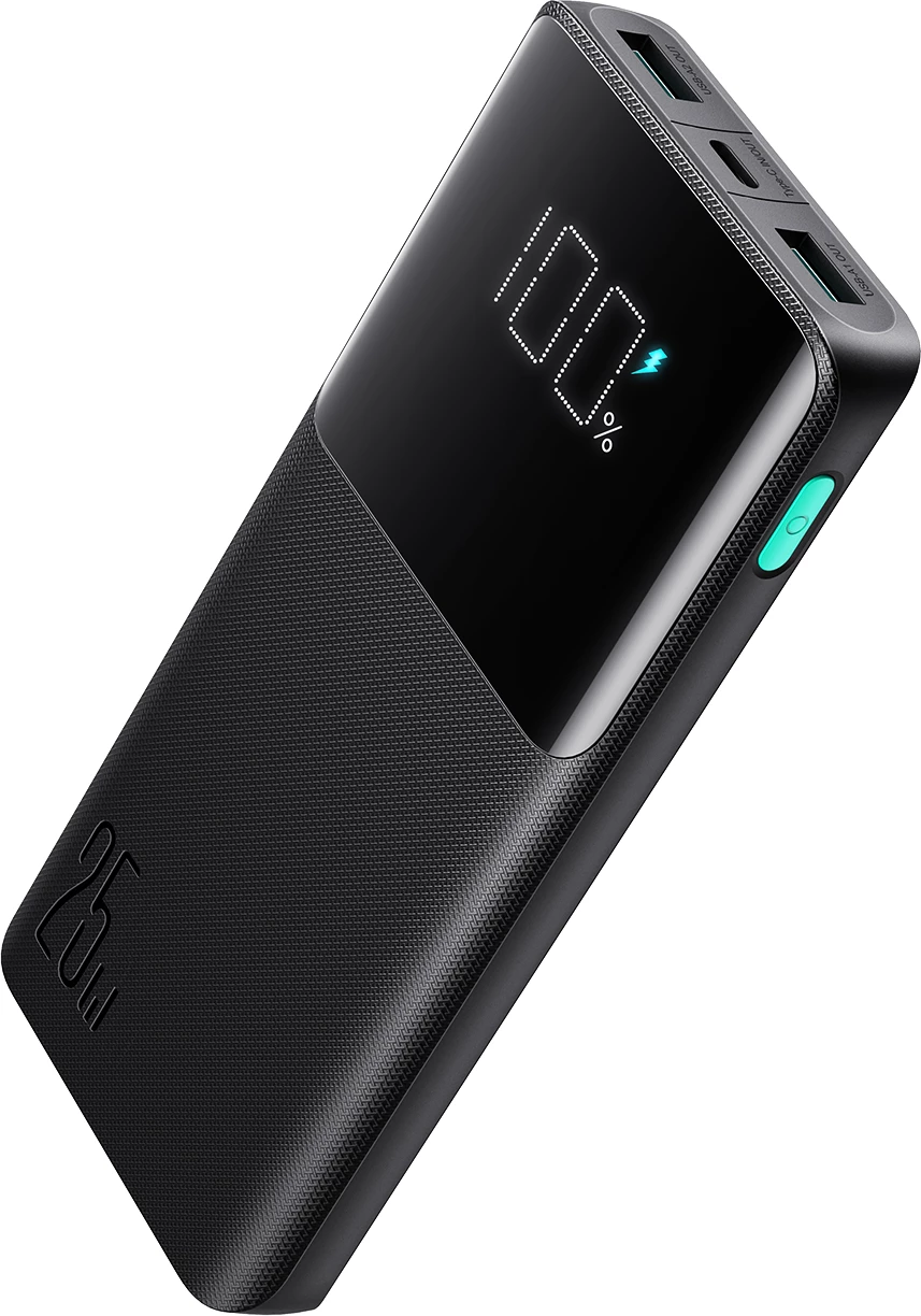 Prenosna baterija Joyroom JR-PBF20, 10000 mAh, 25 W, z zaslonom, črna