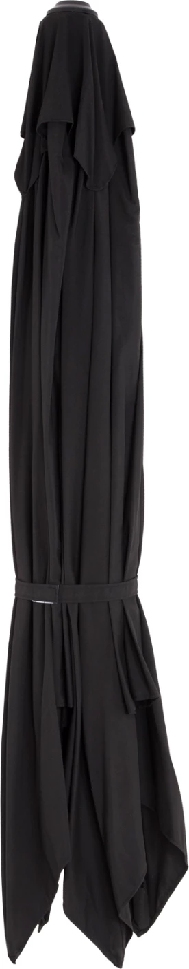 Nadomestno senčilo za dežnik iz poliestra črne barve ΗΜ6025.03 300x300 cm