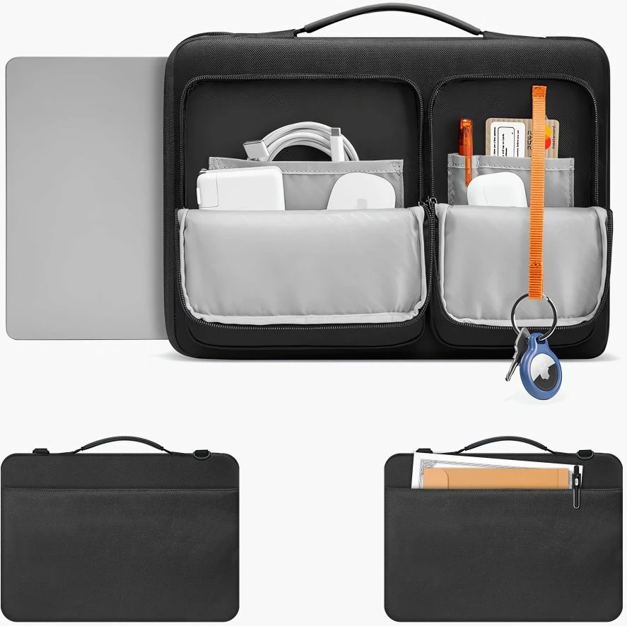 Torba za prenosnik Tech-Protect Defender Bag 15–16, črna