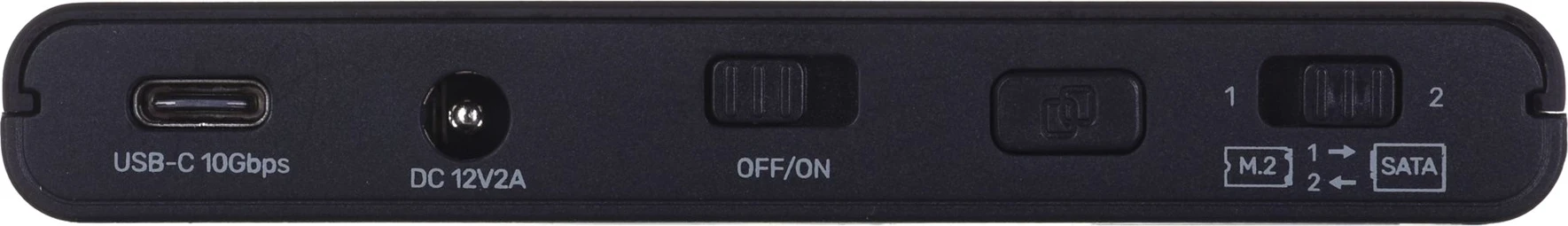 Kabél za USB 3.2 na SATA in M.2 PCIe/NVMe UNITEK S1222A, črn