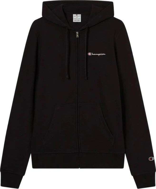 Duks s kapuco Champion, moški, črn