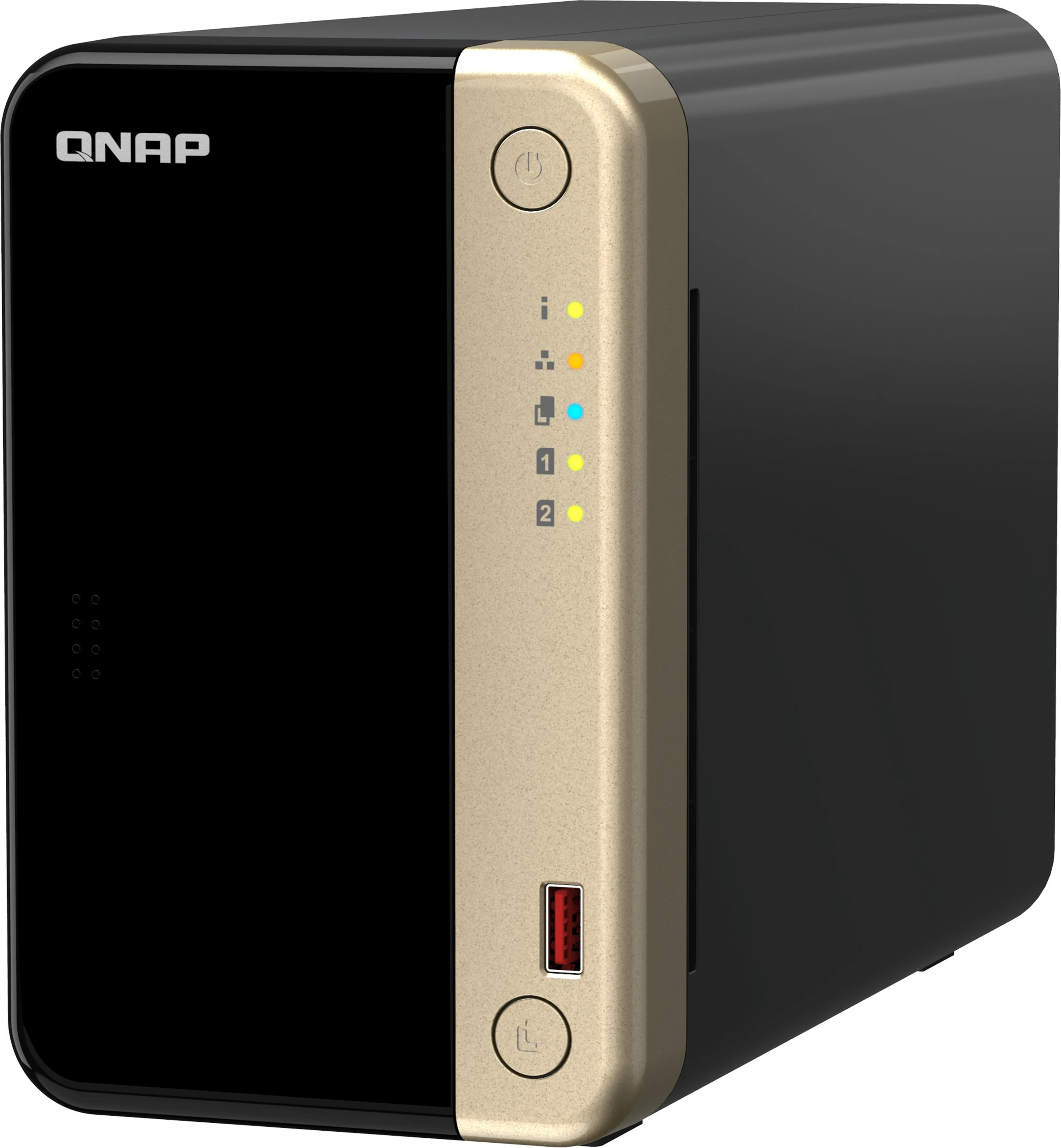 NAS QNAP TS-264, Intel Celeron N5095, 8 GB, stolpni