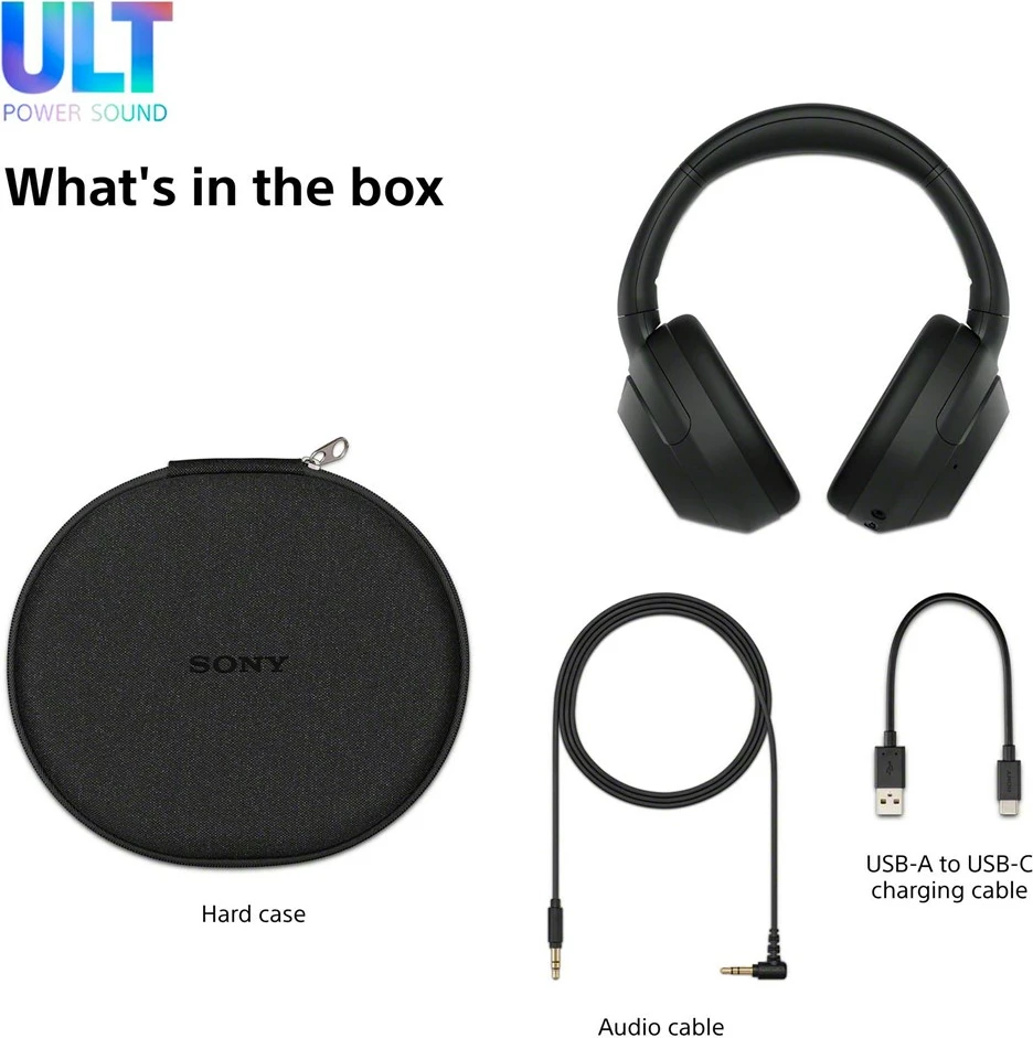 Brezžične slušalke ULT WEAR WHULT900NW, Sony, Noise Cancelling, bele