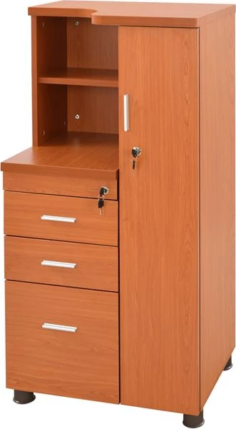 Profesionalna pisarniška omara-garderoba češnjeve barve FH2052.03R 60x46x120