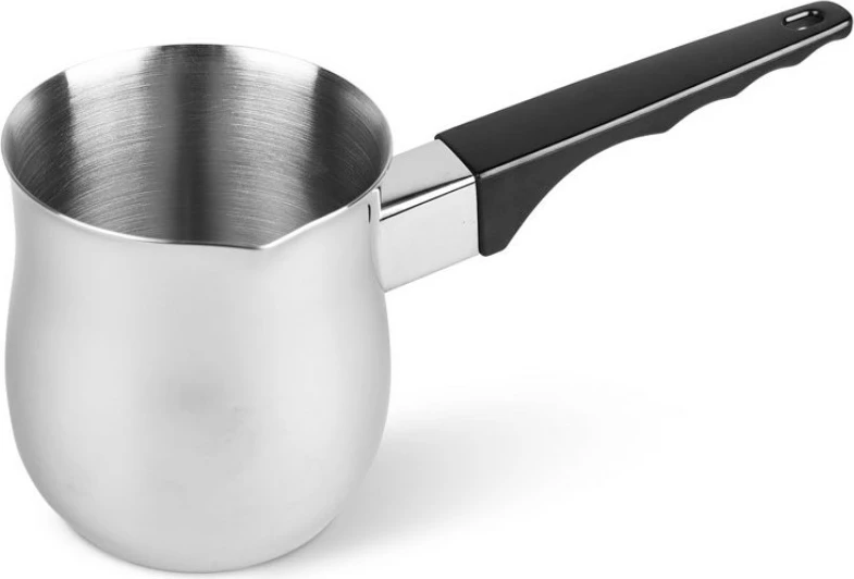 Džezva za turško kavo 600 ml Feel-Maestro MR-1661-6, črno/srebrna