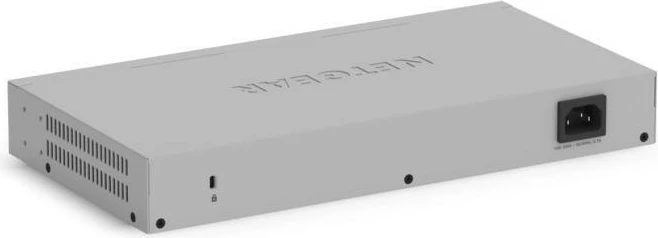 Nekonfiguriran stikalo NETGEAR GS516-300EUS, 16 vrat, Gigabit, PoE+, za rack, sivo