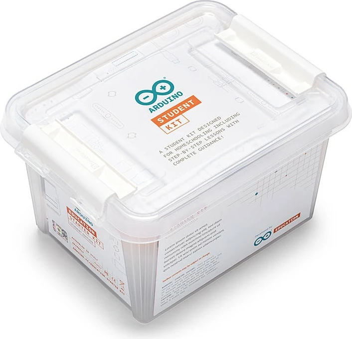 Edukativni komplet za učence in študente z baterijami in prenosno škatlo, Arduino Education Student Kit