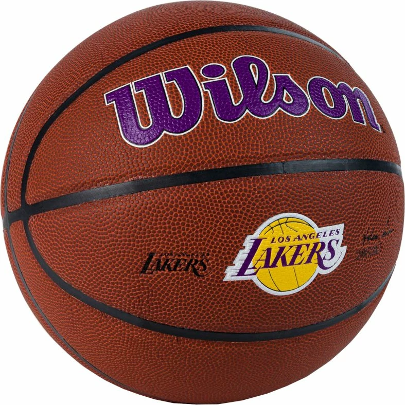 Košarkarska žoga Wilson Team Alliance Los Angeles Lakers WTB3100XBLAL