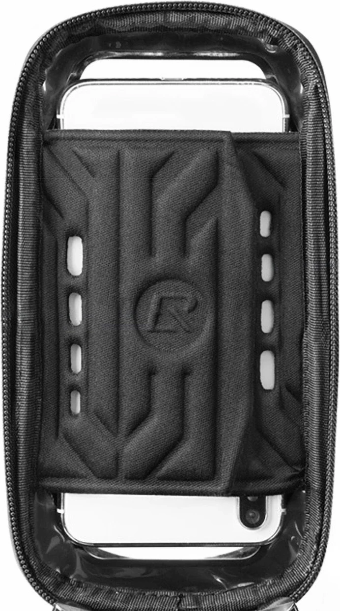 Torba za okvir kolesa Rockbros B68, z žepom za telefon, 1,7 L, črna