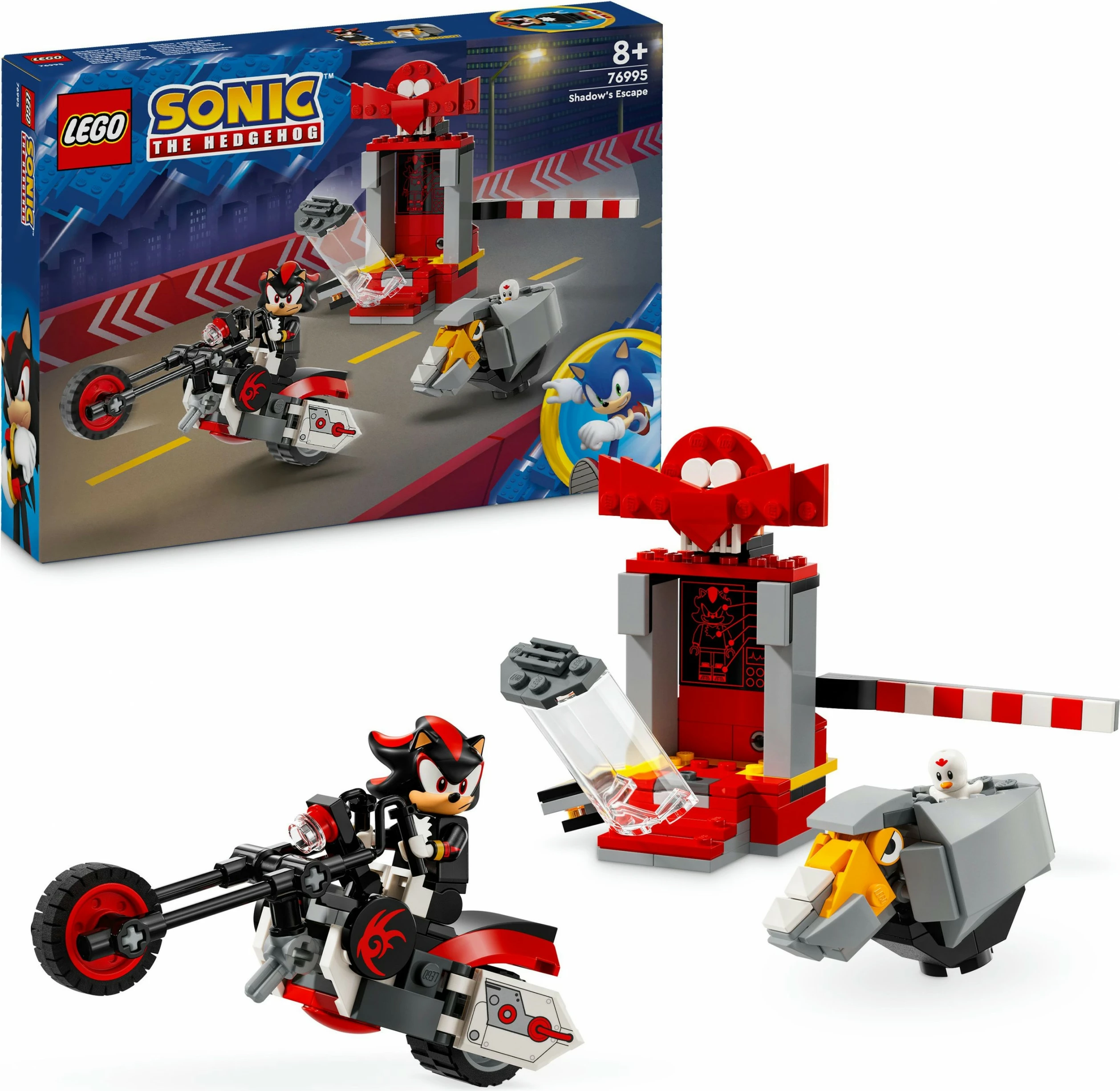 Gradbeni set Shadow’s Escape, LEGO Sonic the Hedgehog 76995, večbarven