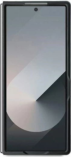 Ovitek za telefon za Samsung Galaxy Z Fold 6, karo vzorec, črn, DKNY