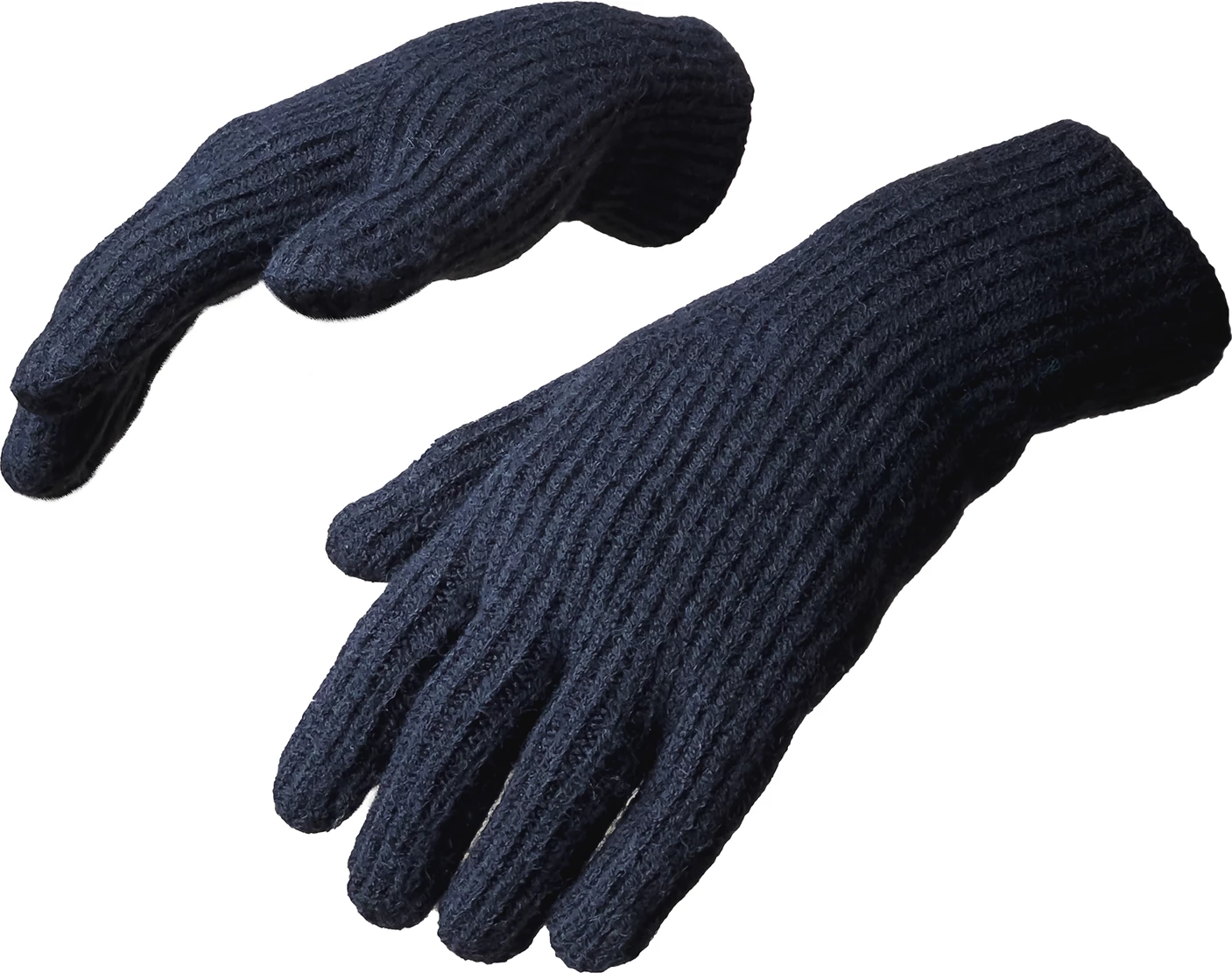 Pletene rokavice za telefon, univerzalne, črne Hurtel