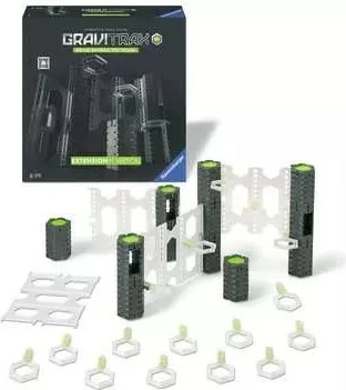Razširitev GraviTrax PRO Vertical Ravensburger, igra marble run, večbarvna