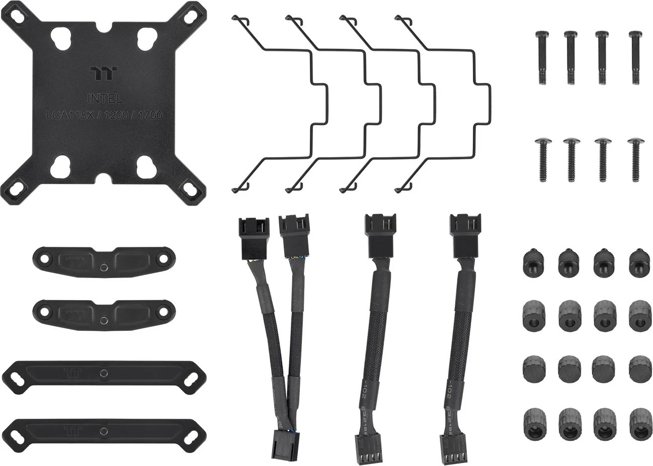 Zračno hlajenje Thermaltake TT TOUGHAIR 710, dual tower, 2 ventilatorja 14 cm, sivo