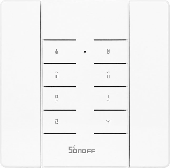Stenska baza za daljinski upravljalnik Sonoff RM433, bela