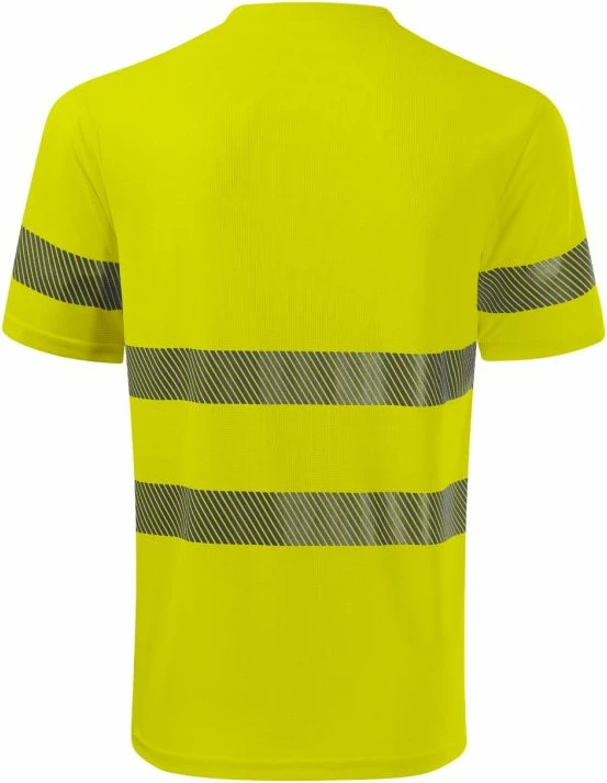 Majica visoke vidnosti Rimeck HV Dry M MLI-1V897, rumena fluorescentna