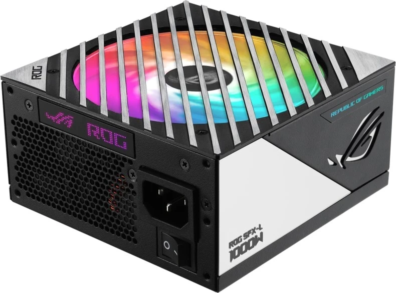 Napajalnik SFX-L 1000W Platinum, ASUS ROG Loki, 24-pin ATX, črno-srebrn