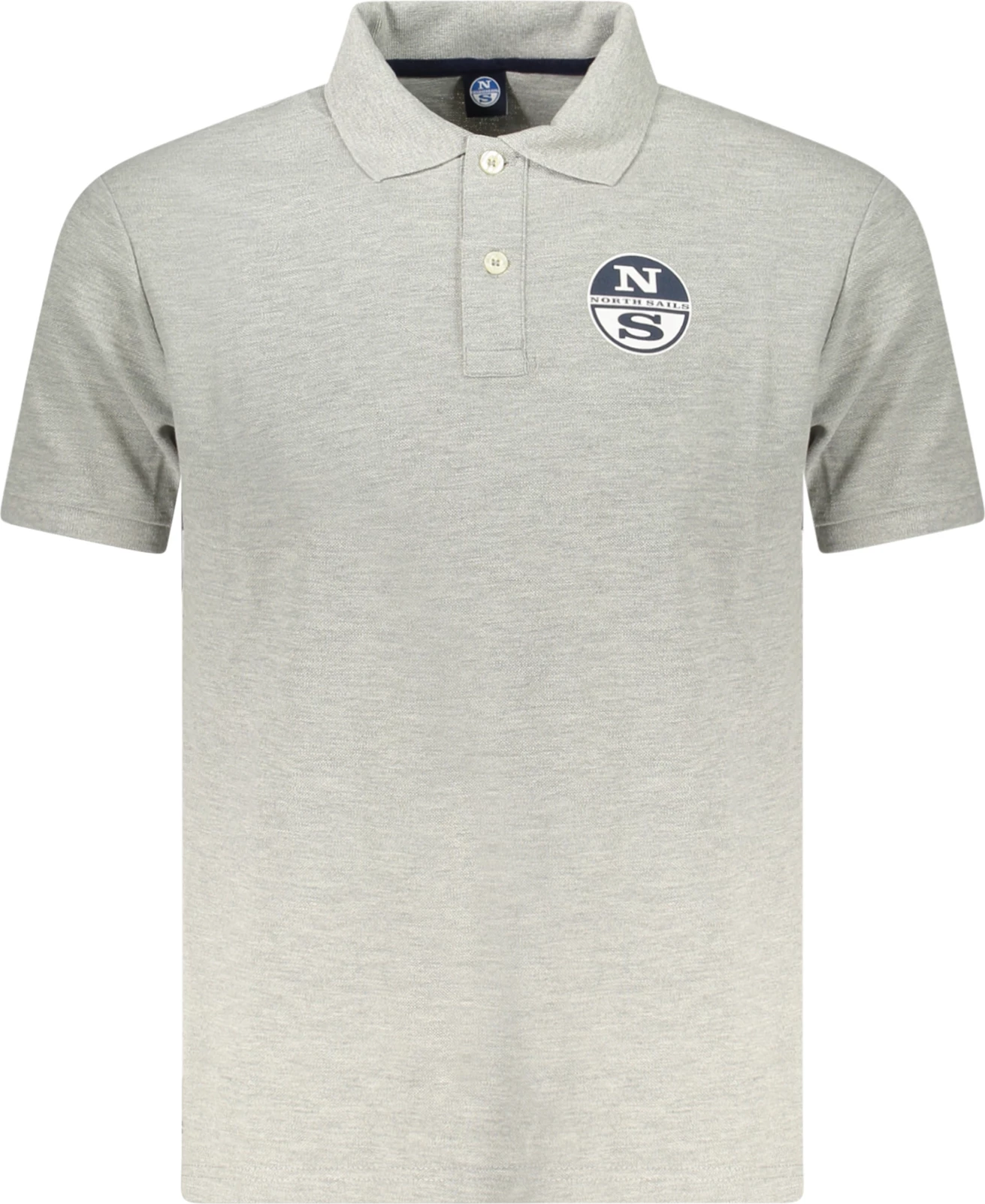 Polo z kratkimi rokavi, siv, NORTH SAILS