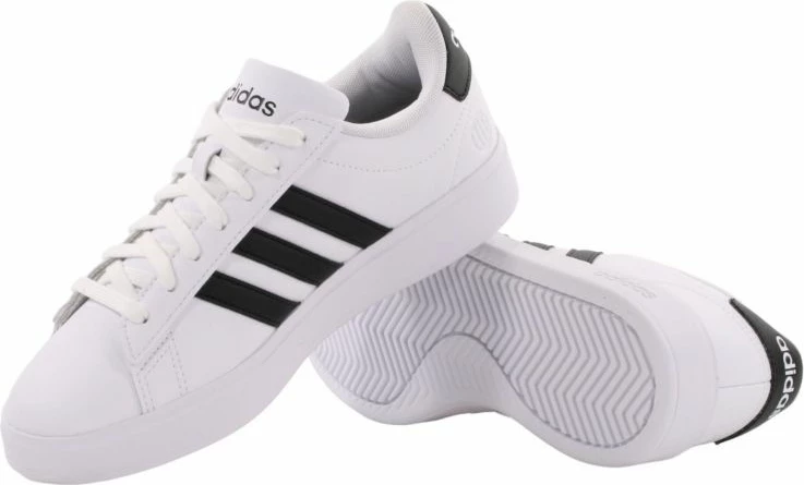 Bele atletske superge adidas Grand Court 2.0, moške