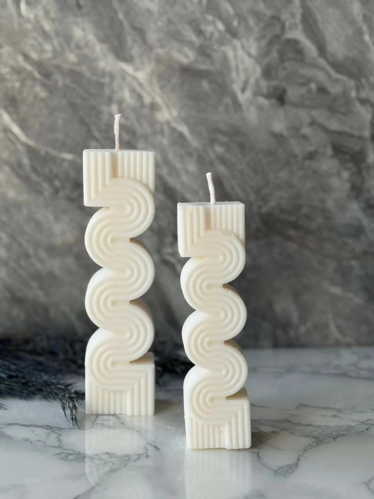 Set betonskih sveč (2 kosa), Evila Originals, Glamour Candle 37ST