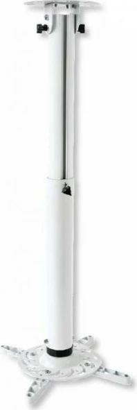 Stropni nosilec za projektor, 50–77 cm, 15 kg, bel Techly 022267