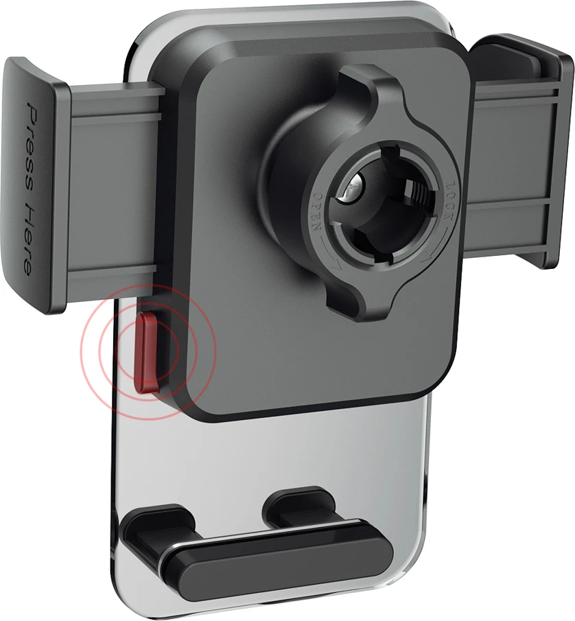 Držalo za telefon za avto Dudao F8Max+, črno, za armaturo ali vetrobransko steklo