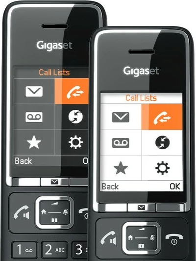 Brezžični telefon Gigaset Comfort 550, črn