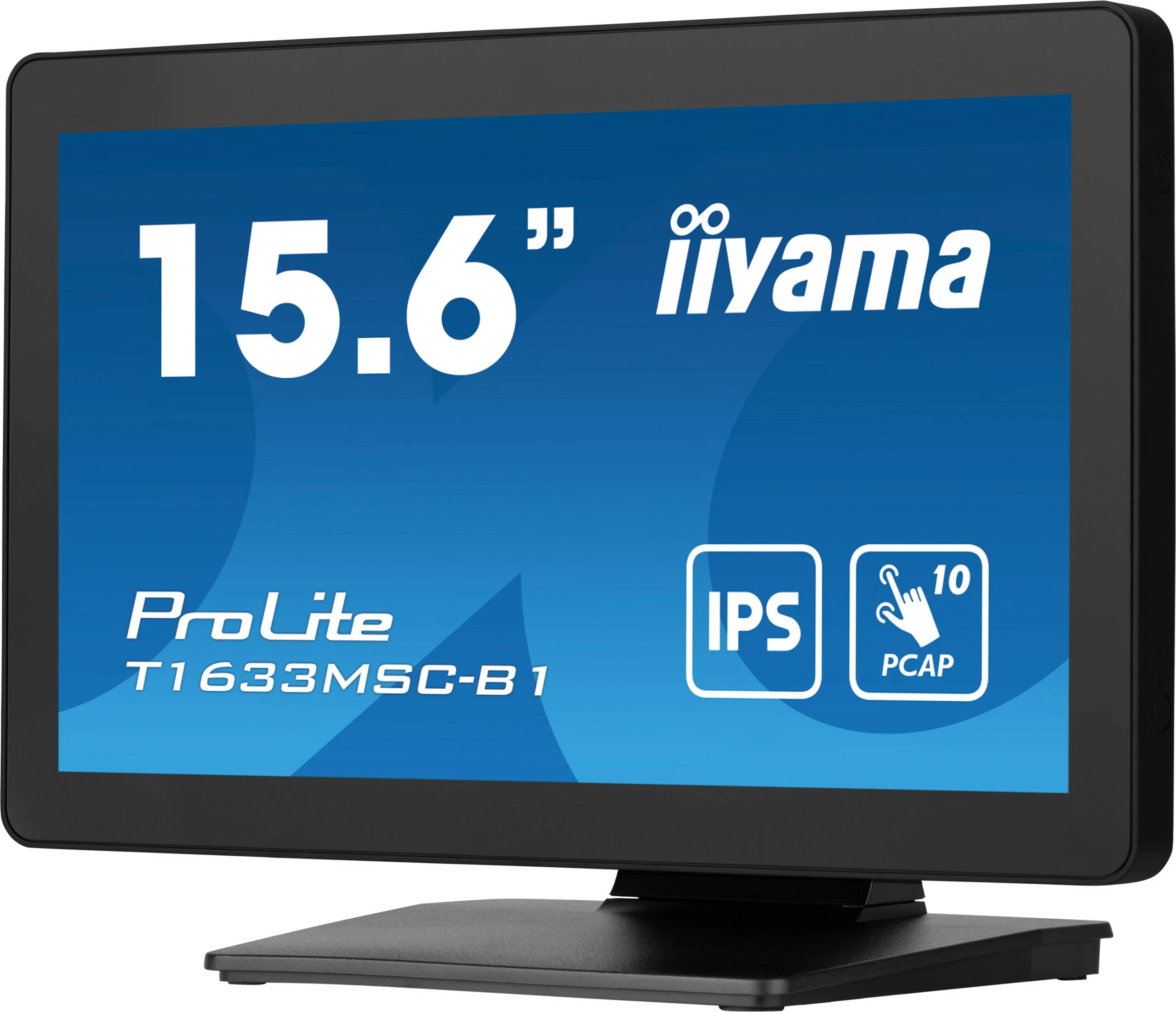 Zaslonska enota z dotikom 15,6" iiyama ProLite T1633MSC-B1, Full HD, LCD, črn