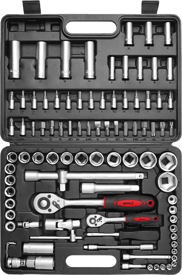 Komplet ročnih orodij 94-delni, Casals HH94, črn
