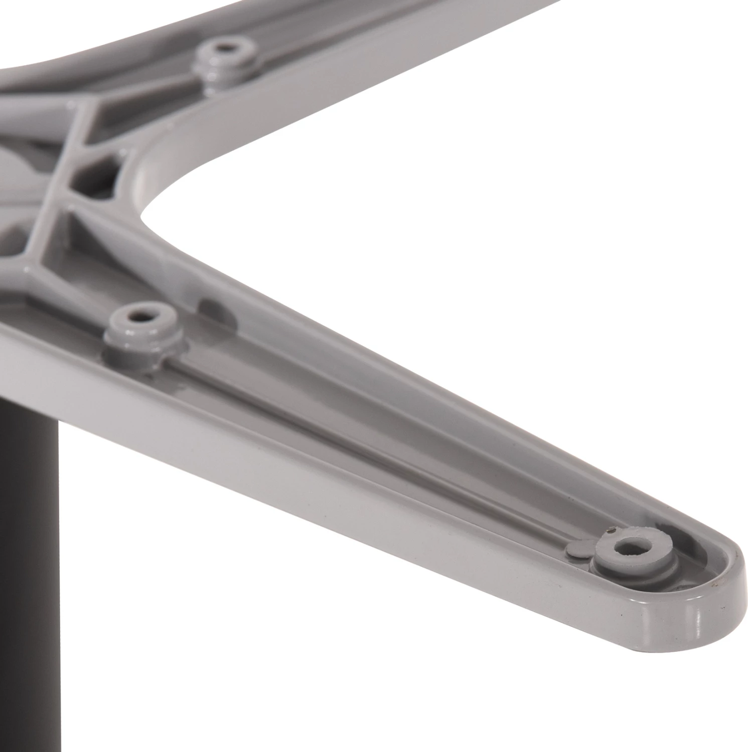 Osnova za mizo iz aluminija FH476.20 okrogla v sivi barvi 48x48cm križ Φ45Χ73Hcm