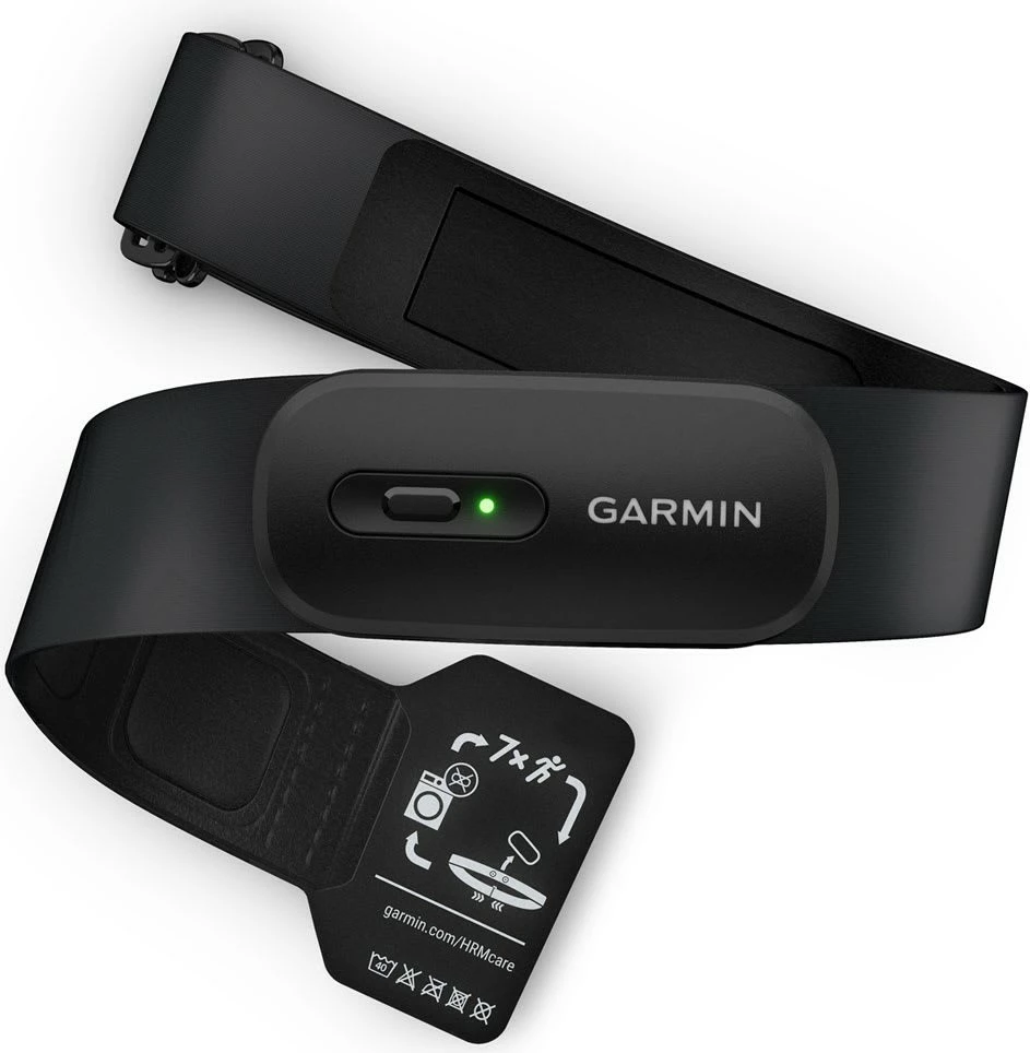 Rrteven monitor srčnega utripa, Garmin HRM 200 XS-S, črn