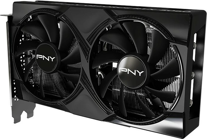 Grafična kartica PNY GeForce RTX 5060 OC, 8 GB DDR7, PCIe x8, 2 ventilatorja, črna