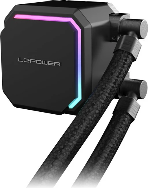 Vodeno hlajenje all-in-one LC-Power LC-CC-360-B-ARGB, 3x120 mm, ARGB, črno