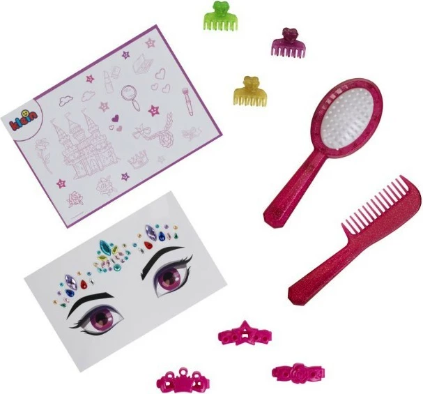 Glava za česanje in ličenje Klein 5205, s dodatki, za deklice