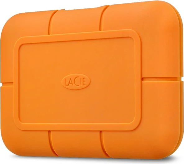 Zunanji SSD 1 TB LaCie Rugged, USB Type-C, 3.2 Gen 2, oranžen