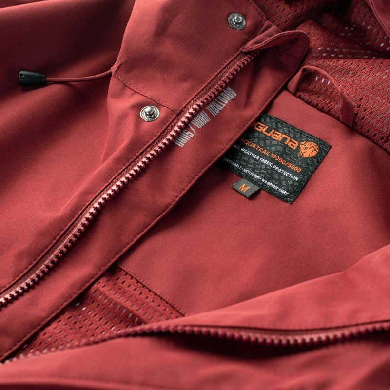 Vodoodporna jakna za moške Iguana Navy II, rdeča