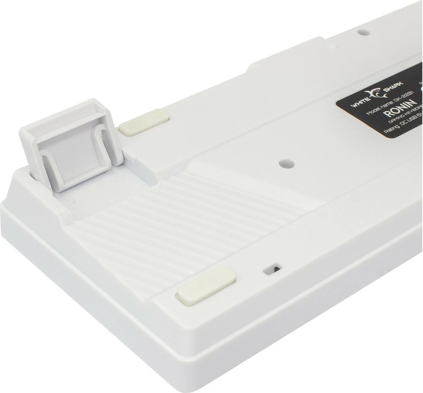 Gaming tipkovnica Ronin GK-2201, White Shark, RGB, USB, bela