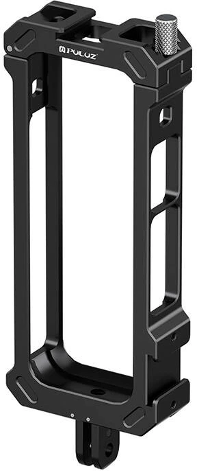 Mero metalni ovitek Puluz PU941B z nastavkom za stojalo za Insta360 X4, črn