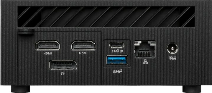 Kompaktni mini PC ASUS ExpertCenter PN64-S5017MDE1, Intel Core i5, 8 GB RAM, 256 GB SSD, ECO črn