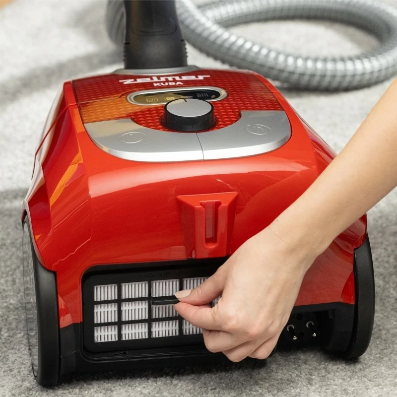 Sesalnik Zelmer ZVC335 Kuba, 3 L, rdeč